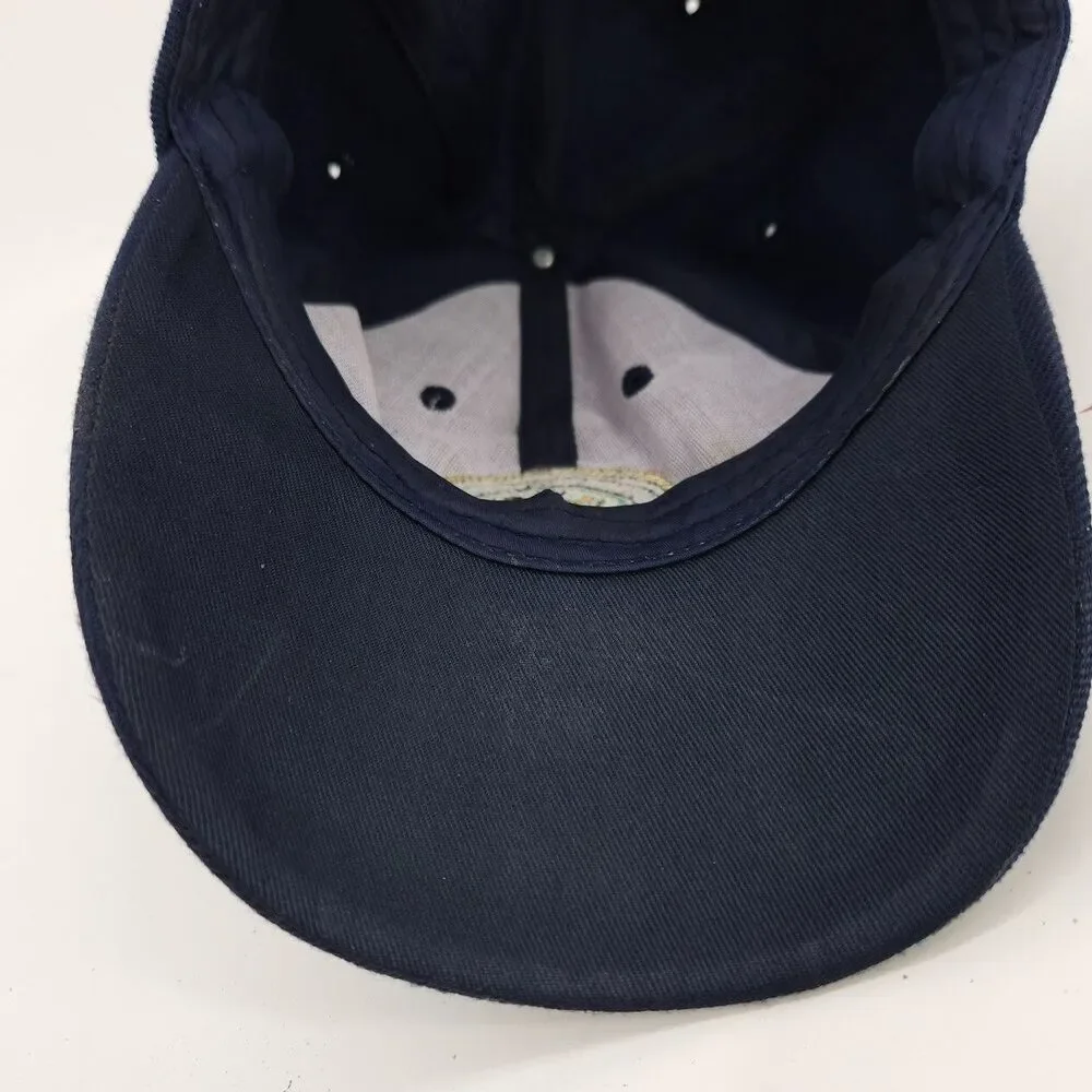 US Army Cap Navy Blue Embroidered United States Logo USA Military Hat Fits All